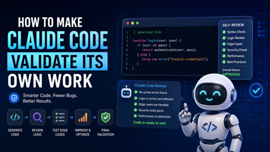 Guide to Making Claude Code AI Verify Its Own Code