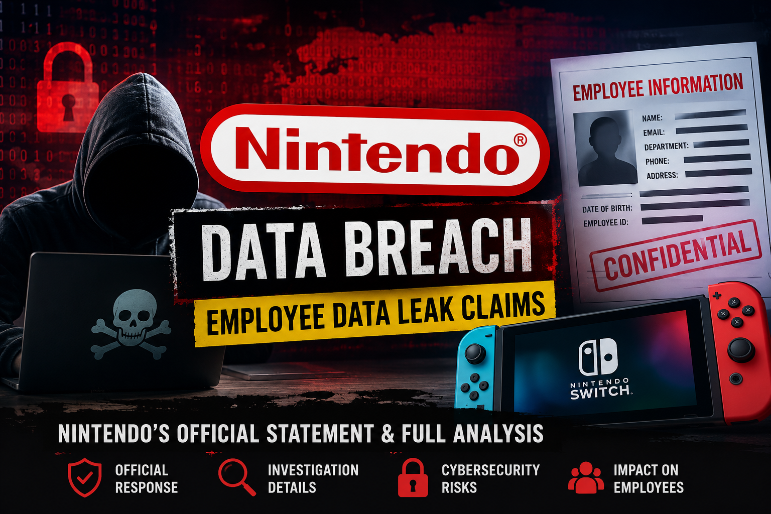 Nintendo Data Breach Statement: Employee Data Leak & Security Analysis
