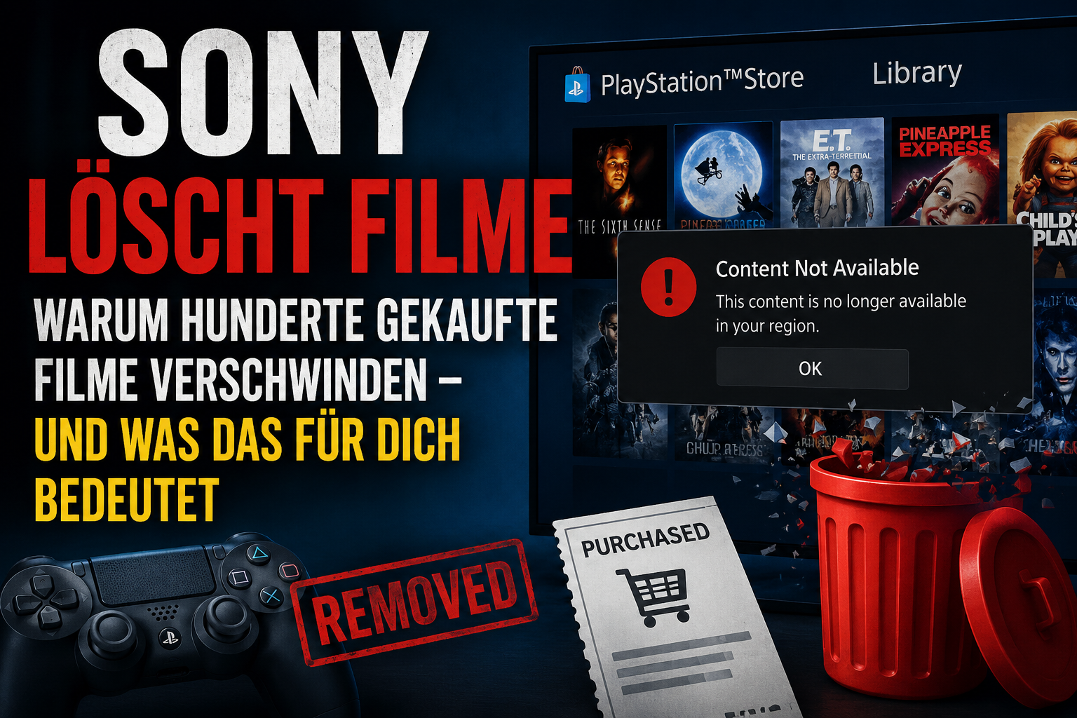 Sony Löscht Filme Why Purchased Digital Movies Are Disappearing (2026)
