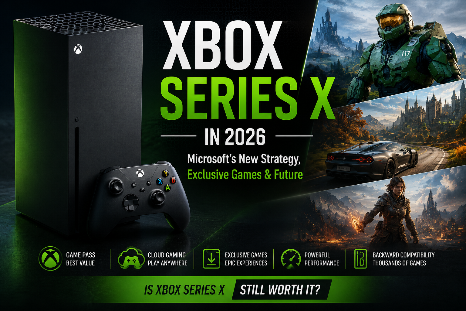 Xbox Series X Guide 2026 | Exclusive Games, Game Pass; Future