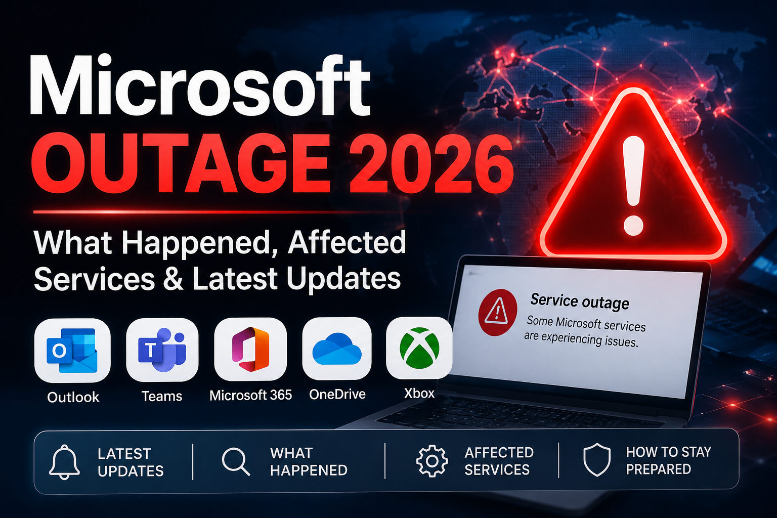 Microsoft Outage 2026: What Happened, Affected Services & Latest Updates