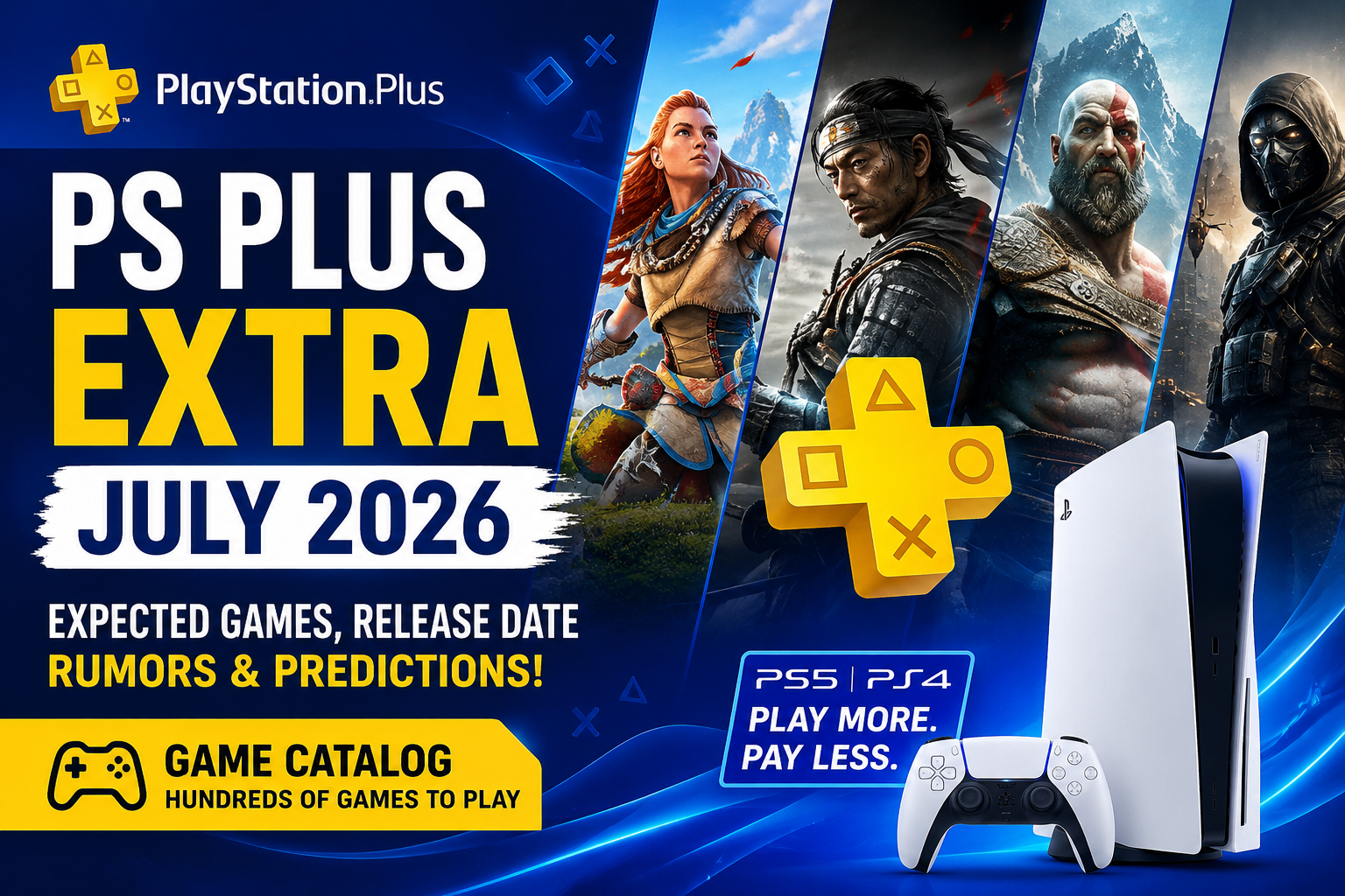 PS Plus Extra July 2026 Expected Games, Release Date, Rumors & Predictions