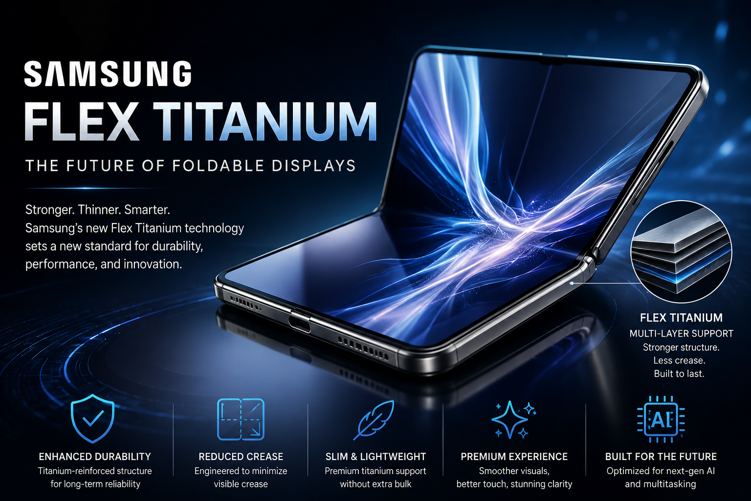 Samsung Flex Titanium Explained: The Future of Foldable Galaxy Phones (2026 Guide)