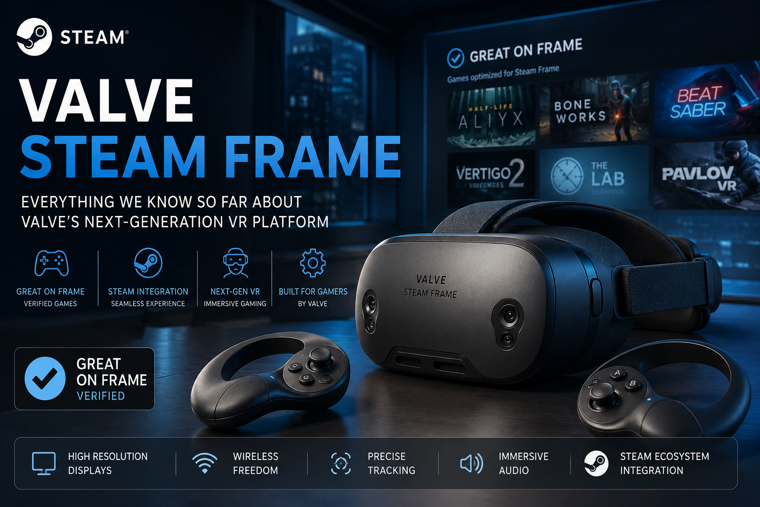 Valve Steam Frame: Everything We Know About Valve's Next VR Platform (2026)
